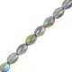 Abalorios Pinch beads de cristal Checo 5x3mm - Crystal vitrail 00030/28101